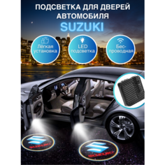 Беспроводной проектор подсветки дверей Suzuki Shadow Light or Car