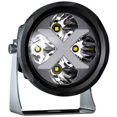Фара автомобильная автомобильная Aurora ALO-R4T3-E-RGB 4" 40W 3200Lm 9-36V противотуманка Дальний свет (комплект 2 шт.)