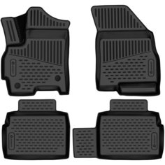 Коврики 3D в салон для EXEED LX 2022 -, 4шт. (полиуретан) Element