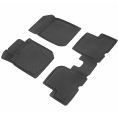 Коврики салона для Nissan Almera (13-), PREMIUM, резина, 4 шт. Sei Ntex