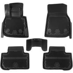 Коврики для BMW X3 III (G01) (2017-2022) Premium ("EVA 3D") в cалон Delform