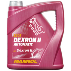 Масло трансмиссионное Mannol DEXRON II Automatic, 4 л