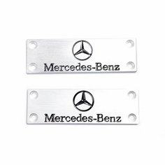 Эмблемы на коврик Mercedes 2 шт. Нет бренда