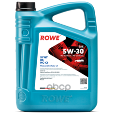 Синтетическое моторное масло ROWE Hightec Multi Synt DPF SAE 5W-30, 5 л
