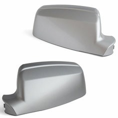 Накладка на зеркало (комплект) LADA Kalina Лада Калина 1118 1117, цвет Платина