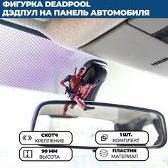 Фигурка Deadpool / Дэдпул на панель (торпедо) в автомобиль Нет бренда