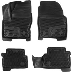 Коврики для Ford Kuga II (2012-2019) Premium ("EVA 3D") в cалон Delform