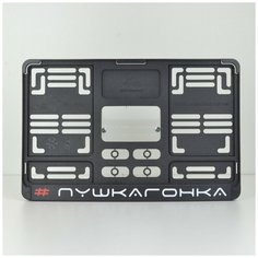 Пушкагонка. Рамка для квадратных госномеров 290x170. Для американских и японских автомобилей. Ars