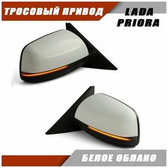 Зеркало Лада Приора LADA 2170 с повторителем поворота Плазма Salina