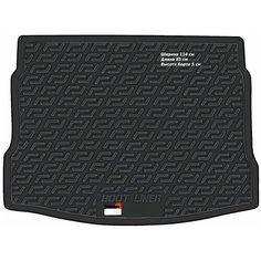 Коврик в багажник для Nissan Qashqai (2007-) (LL) пластик Sei Ntex