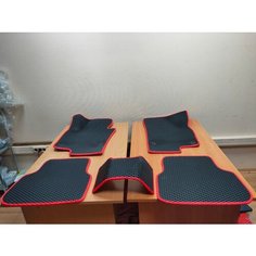 Eva коврики Volkswagen Tiguan I 2007-2016 Эва коврики Фольксваген Тигуан 1 поколение Carply