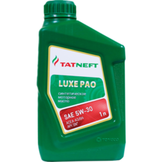 Масло моторное Татнефть-LUXE PAO 5W-30 1л 4650229680871 Tatneft