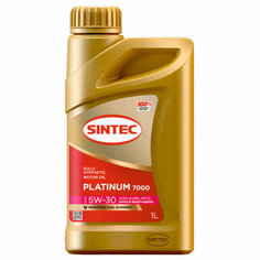 Масло моторное sintec platinum 7000 5w-30 acea a5/b5 1л