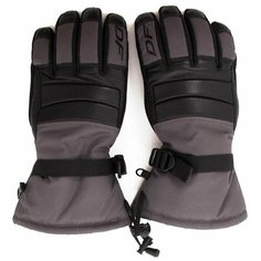 Перчатки снегоходные DRAGONFLY Snowmobile Extreme Black Grey XL