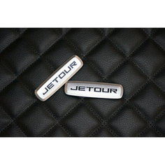 Логотип (шильдик) на автомобильные коврики с маркой автомобиля Jetour / Джетур PRO Kovrik