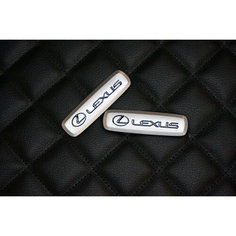 Логотип (шильдик) на автомобильный коврик с маркой автомобиля Lexus/ Лексус PRO Kovrik