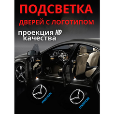 Подсветка дверей, проекция логотипа для Mazda 6 GJ (2шт.) Авто тема
