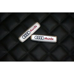 Логотип (шильдик) на автомобильный коврик с маркой автомобиля Audi / Ауди PRO Kovrik