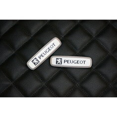 Логотип (шильдик) на автомобильный коврик с маркой автомобиля Peugeot / Пежо PRO Kovrik