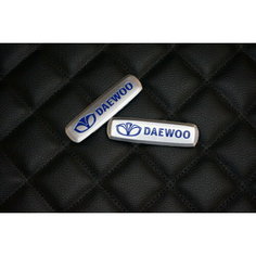 Логотип (шильдик) на автомобильный коврик с маркой автомобиля Daewoo / Део PRO Kovrik