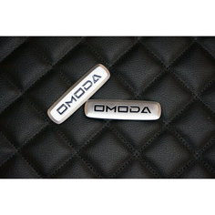 Логотип (шильдик) на автомобильный коврик с маркой автомобиля Omoda / Омода PRO Kovrik