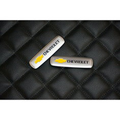 Логотип (шильдик) на автомобильный коврик с маркой автомобиля Chevrolet / Шевроле PRO Kovrik