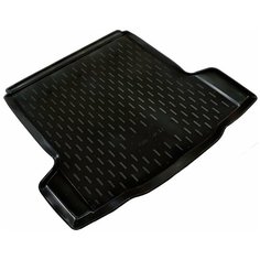 Коврик в багажник для Chevrolet Cruze SD (12-) (CLT) с бортом пластик Нет бренда