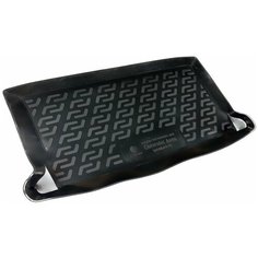 Коврик в багажник для Chevrolet Aveo HB хетчбэк (2008-) (LL) пластик Нет бренда