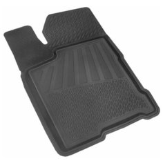 Передний левый коврик в салон для Lada Vesta SD/SW/SW Cross (2015- Н. В.) PREMIUM, резина, 1 шт. Atoll Group