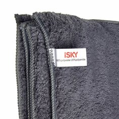 Полотенце для ухода за автомобилем 50х60 см, микрофибра I Sky