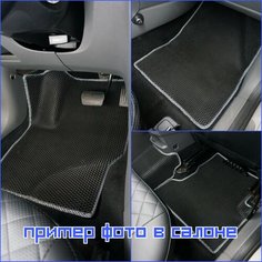 EVA коврики для Ford Focus 2, эва, ева Форд Фокус 2 без разреза 2004-2011 седан, хэтчбек эва PRO Kovrik