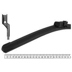 HALLO 725мм Щетка стеклоочистителя Push Button ( левая ) HW122725L