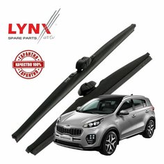 Щетки стеклоочистителя Зимние Kia Sportage (4) QL / Киа Спортейдж 2016 2017 2018 2019 LYNXauto к-т 2шт, 650мм-400мм