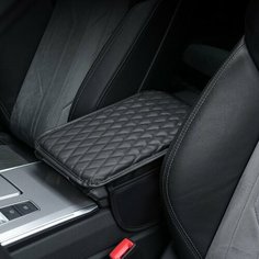 Подушка на подлокотник автомобиля с кармашками Нет бренда
