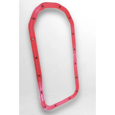 Прокладка поддон / масляного картера /усиленная шайбами ВАЗ 2108-2115, 2190, 2170, 1118 / силикон красная NO Name