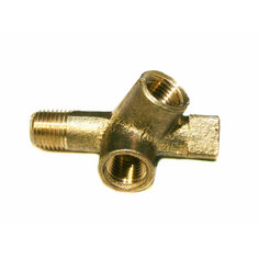 Тройник датчика давления масла дв.402,406 (тройник) Noname