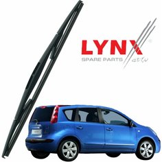 Дворник задний Nissan Note (1) E11 / Ниссан Ноут 2006 2007 2008 2009 2010 2011 2012 2013 Щетка стеклоочистителя задняя, 300мм Lyn Xauto