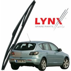 Дворник задний Mazda 3 / Axela BK / Мазда 3 / Аксела 2003 / 2004 / 2005 / 2006 / 2007 / 2008 Щетка стеклоочистителя задняя, 350мм Lyn Xauto