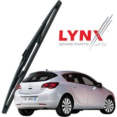 Дворник задний Opel Astra J (4) / Опель Астра джей хэтчбек 2009 / 2010 / 2011 / 2012 / 2013 / 2014 / 2015 Щетка стеклоочистителя задняя, 300мм Lyn Xauto