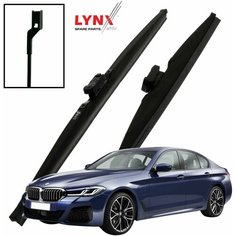 Дворники BMW 5-Series (7) G30 БМВ 5 серии седан рест. 2020 2021 2022 Щетки стеклоочистителя зимние LYNXauto к-т 2шт, 650мм-480мм