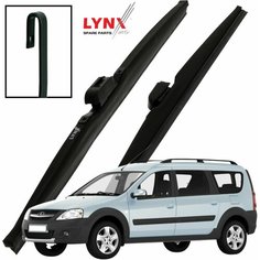 Дворники LADA Largus Cross R90 Лада Ларгус Кросс Р90 2014 2015 2016 2017 2018 2019 2020 2021 Щетки стеклоочистителя зимние 500мм-500мм к-т 2 шт Lyn Xauto