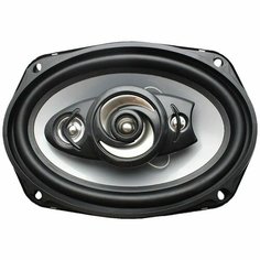Автомобильные динамики KENWOOD "KFC-6958", Овал 16х24 См (6х9.45 Дюйм.), 1800 Вт, Комплект из 2 штук, Коаксиальная акустика 4-х полосная