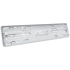 Рамка для номера RCS - Light белый 1 шт.