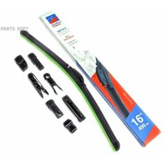 Щетка стеклоочистителя бескаркасная Double Force 400 мм (16")