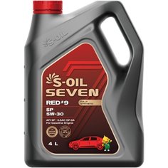 Синтетическое моторное масло S-OIL SEVEN RED#9 SP 5W-30, 4 л, 1 шт.
