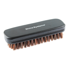 Shine Systems Leather Brush - щетка для чистки кожи с натуральной щетиной