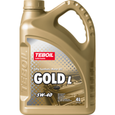 Моторное масло TEBOIL GOLD L 5W-40 Синтетическое 4 л