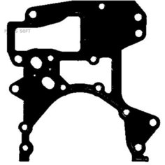 ELRING 809.451 прокладка ПЕР крышки (масляный насос) OPL ASTRA G/HVECTRA C 1.6/1.8 00-