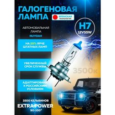 Галогеновая автомобильная лампочка H7 RPK Team