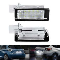 Светодиодная подсветка номера Run Energy для Renault Captur / Scenic / Logan / Laguna / Espace